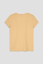 V-Neck Short Sleeve Slub T-Shirt