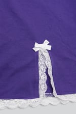 Womens Lace Insert Hem Christmas Trouser