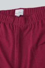 Womens Lace Insert Hem Christmas Trouser