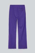 Womens Lace Insert Hem Christmas Trouser