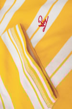 Mens Classical Stripe Pique Polo Shirt