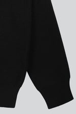 Mens Quarter Zip knitted Polo Jumper