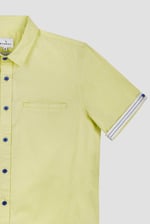 Men’s Linen Blend Short Sleeve Shirt