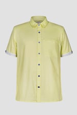 Men’s Linen Blend Short Sleeve Shirt