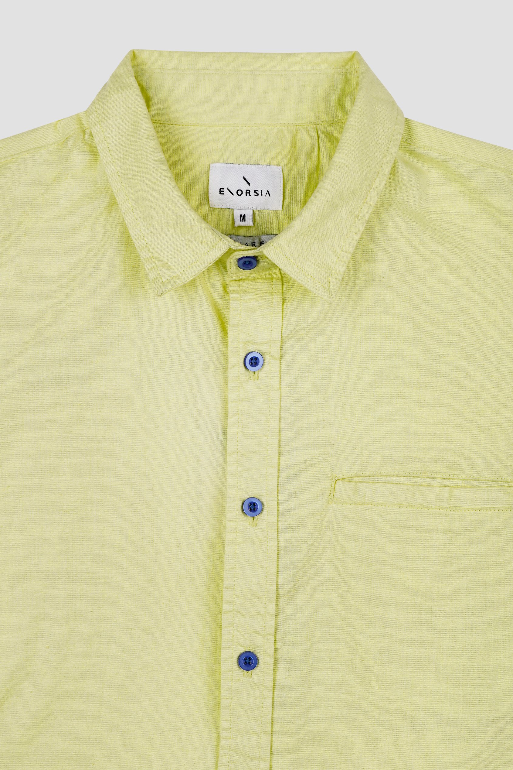 Men’s Linen Blend Short Sleeve Shirt