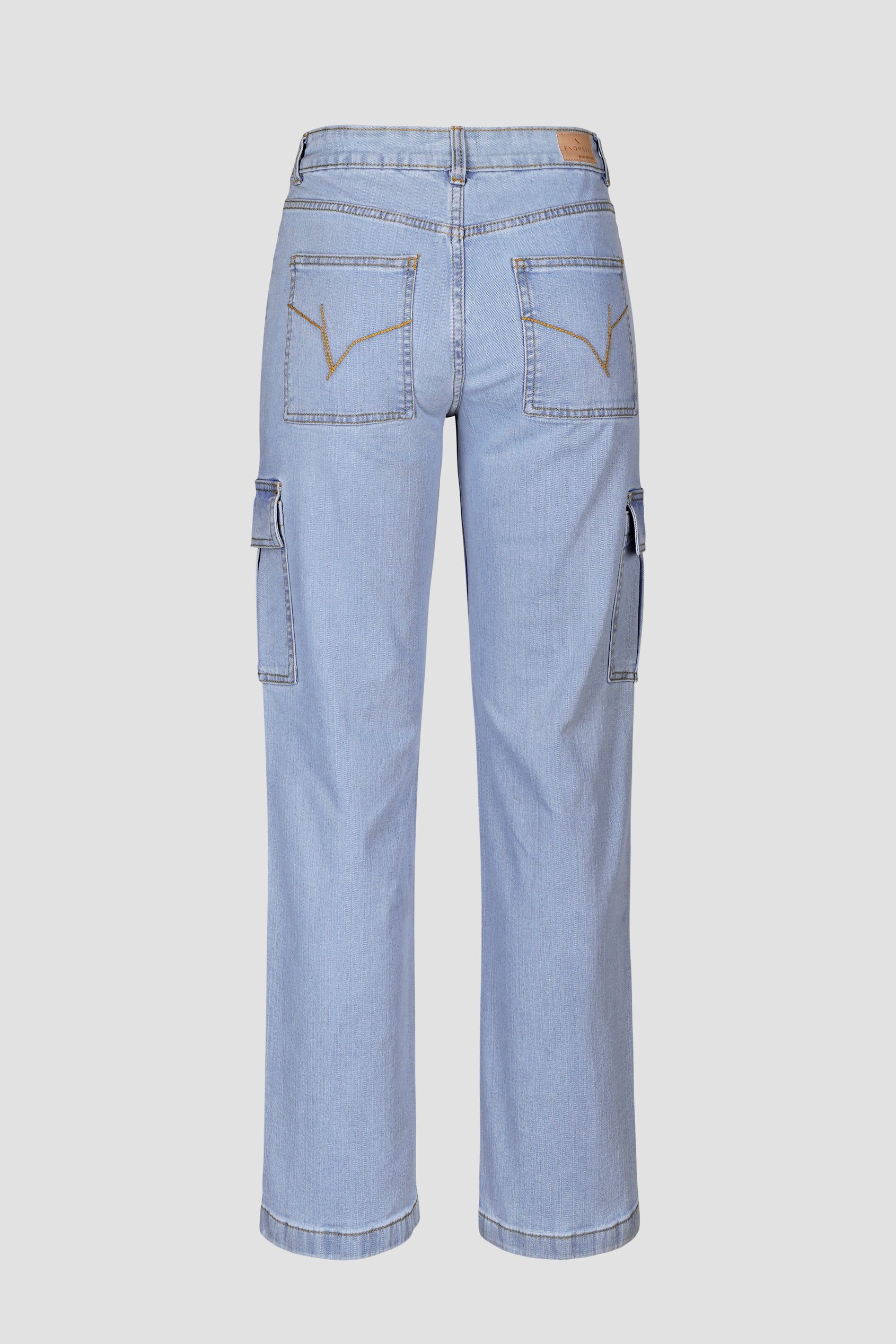 Vintage Straight Leg Cargo Jeans