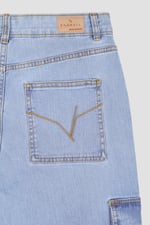 Vintage Straight Leg Cargo Jeans