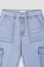 Vintage Straight Leg Cargo Jeans