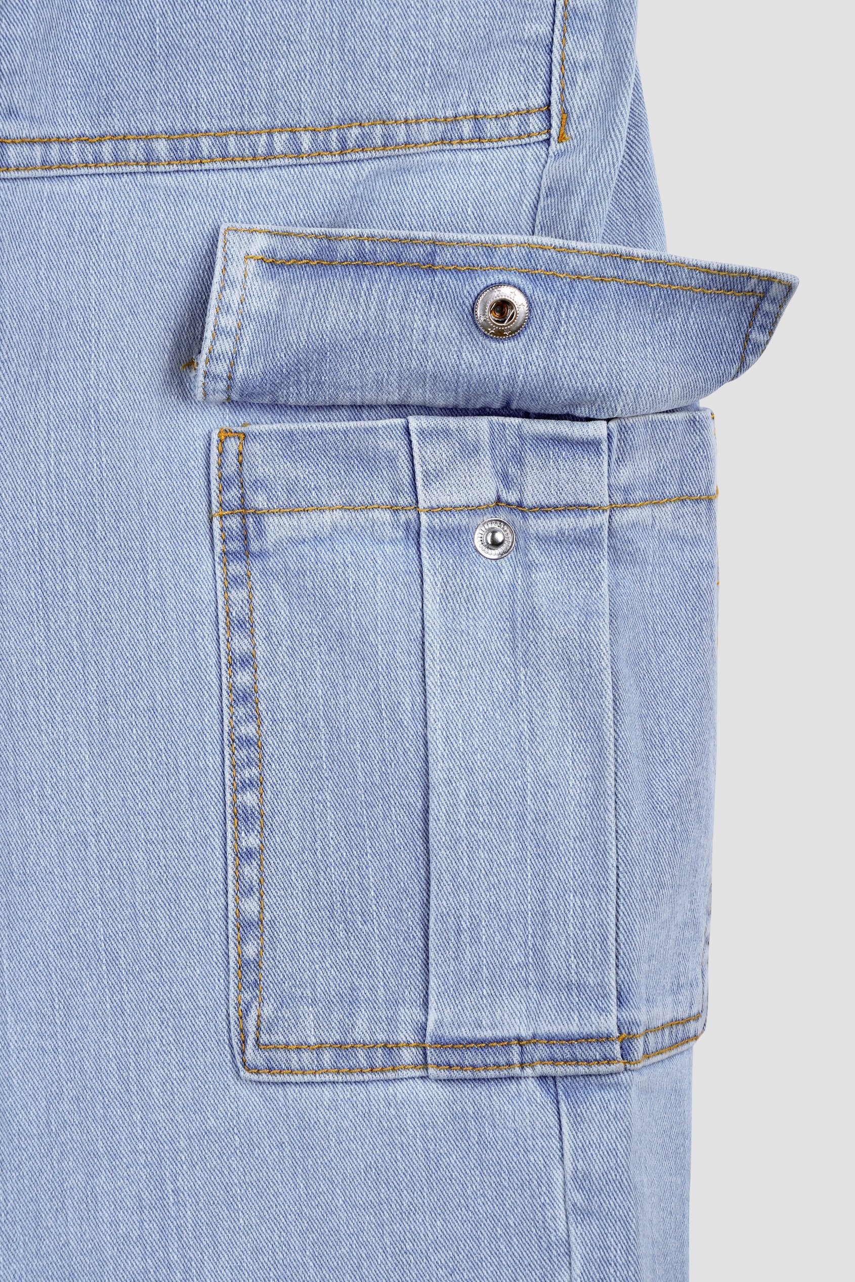 Vintage Straight Leg Cargo Jeans