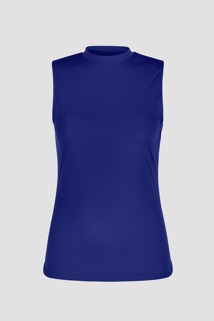 Womens High Neck  Active Vest