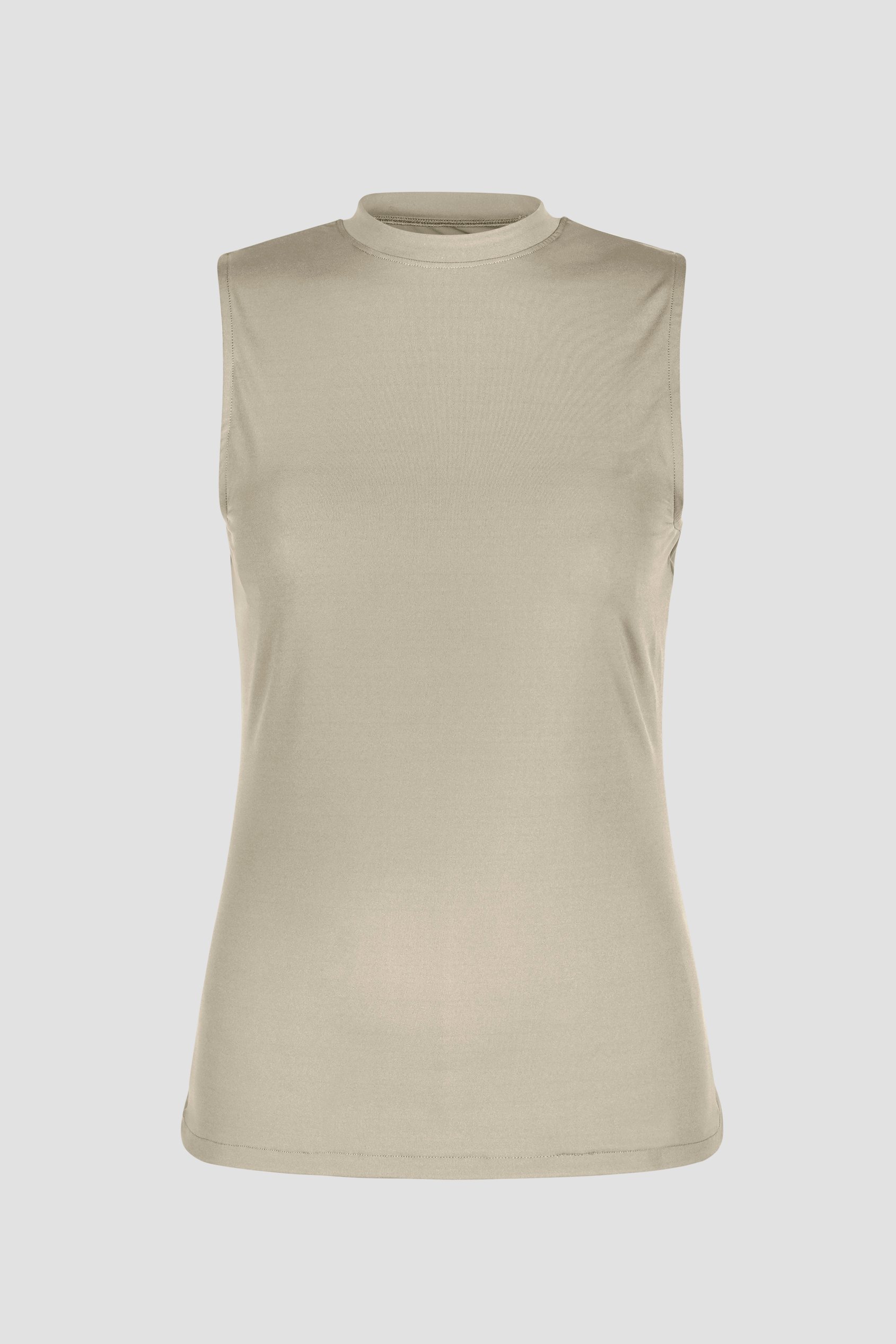 Womens High Neck  Active Vest