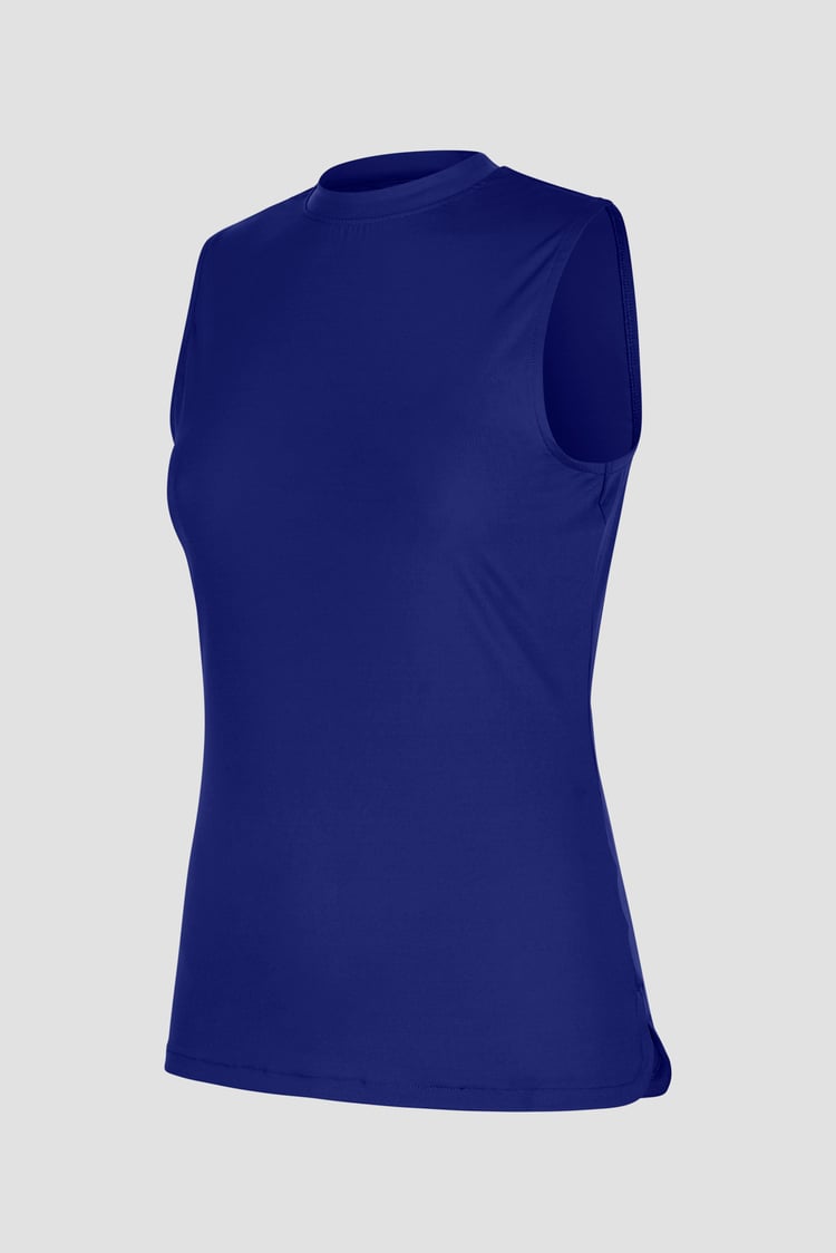 Womens High Neck  Active Vest