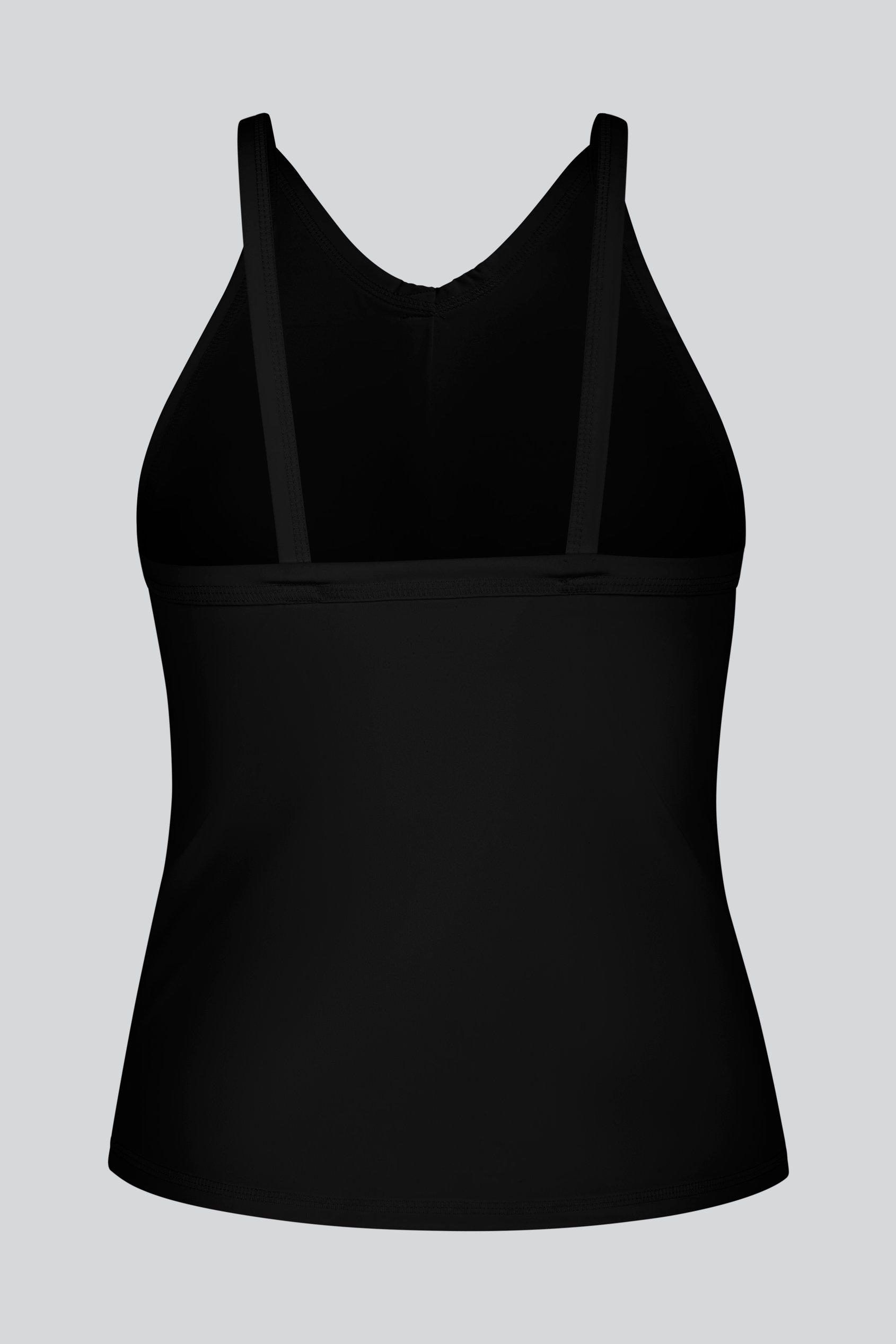 Pleated Front Racer Active Top