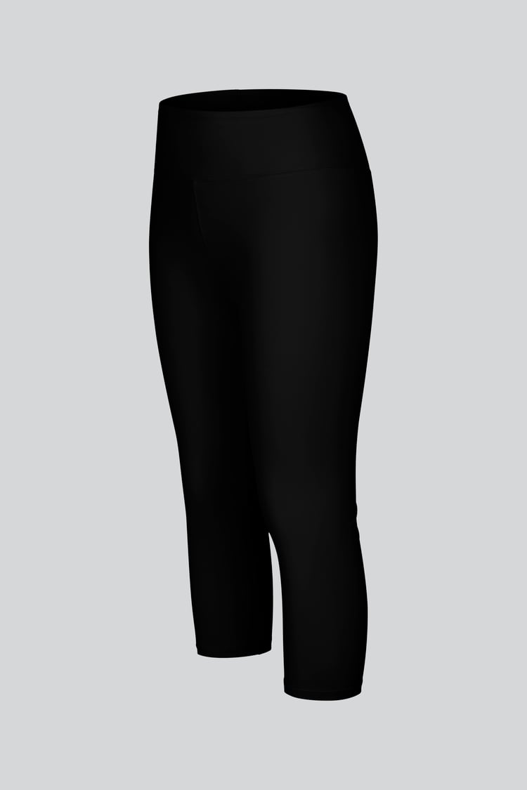 High Waisted Cropped Active Leggings