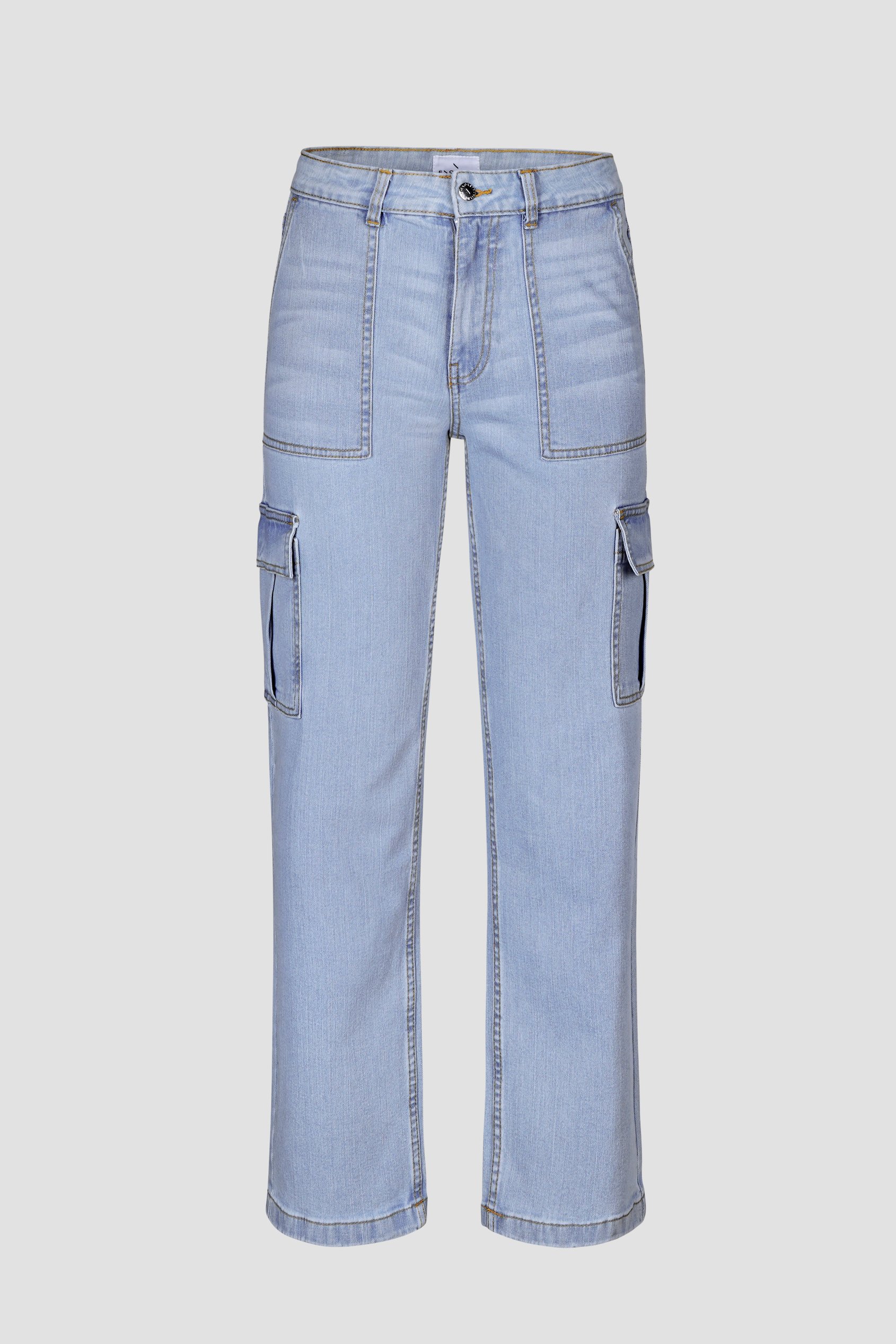 Vintage Straight Leg Cargo Jeans