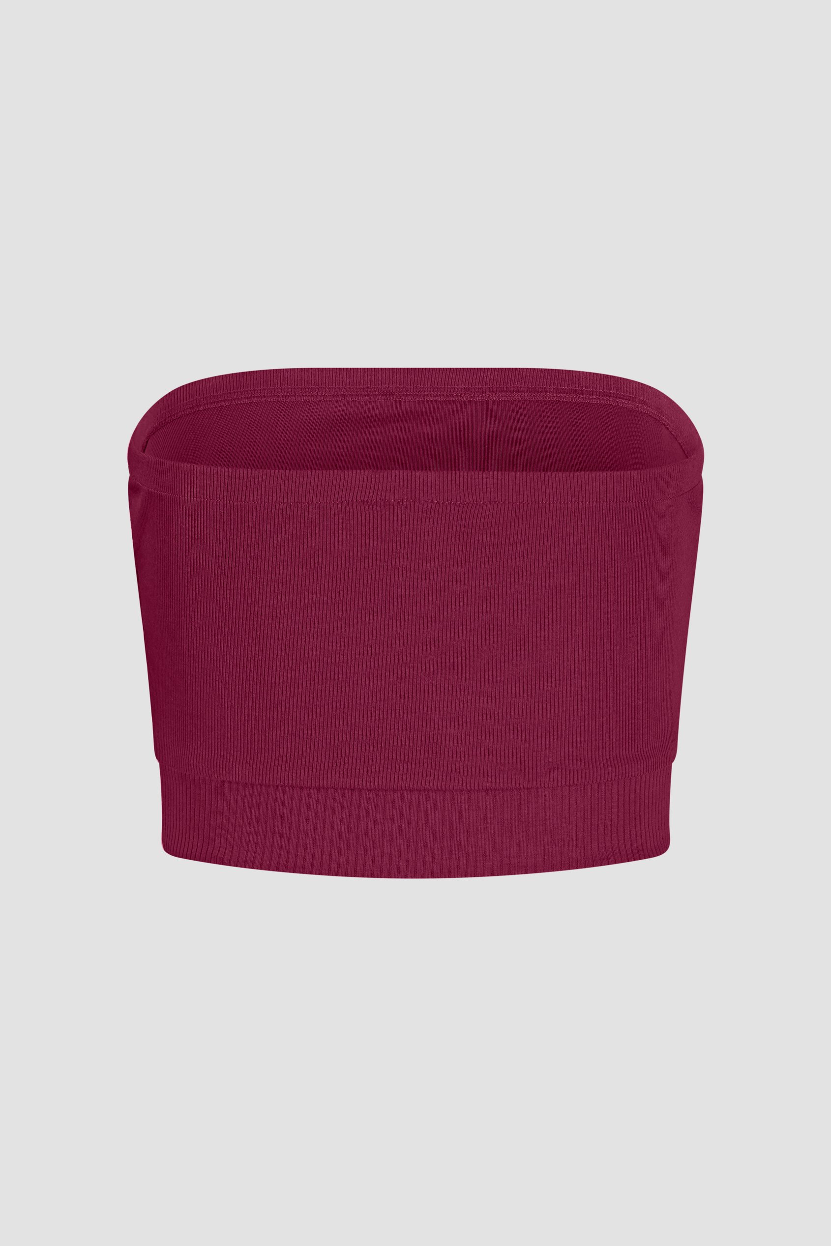 Ribbed Tube Crop Top