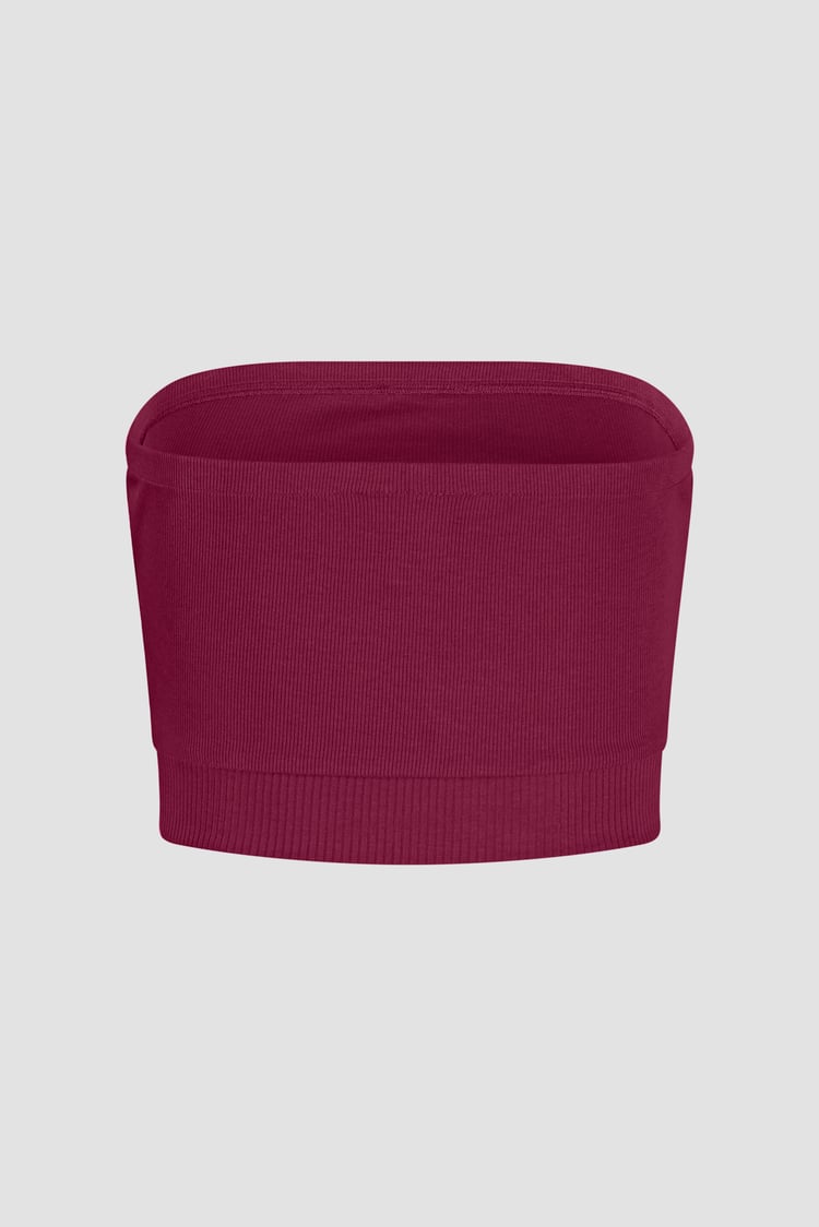 Ribbed Tube Crop Top