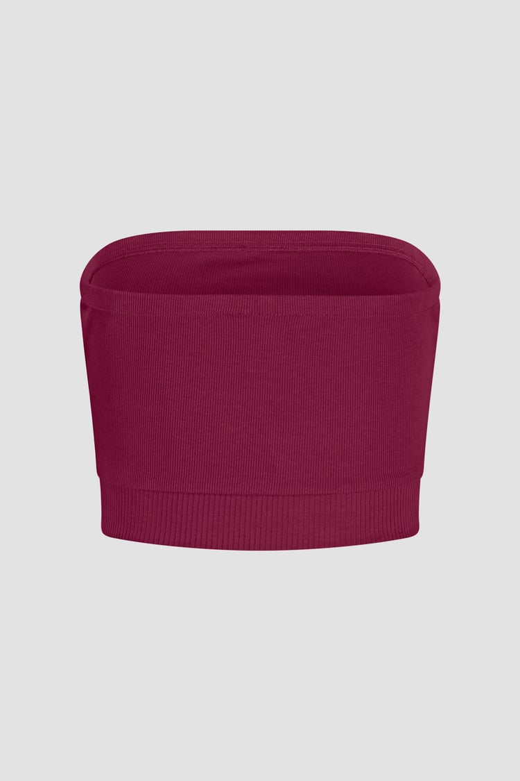 Ribbed Tube Crop Top