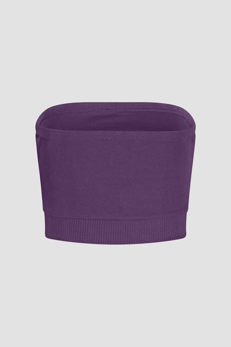 Ribbed Tube Crop Top