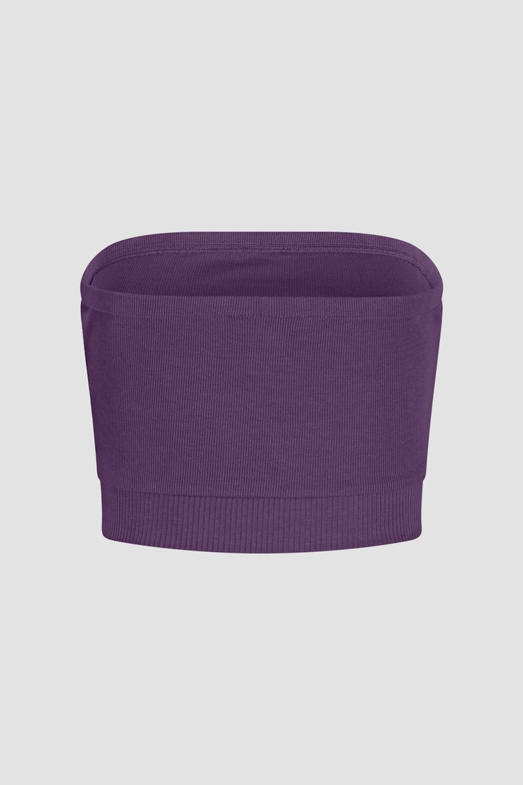 Ribbed Tube Crop Top