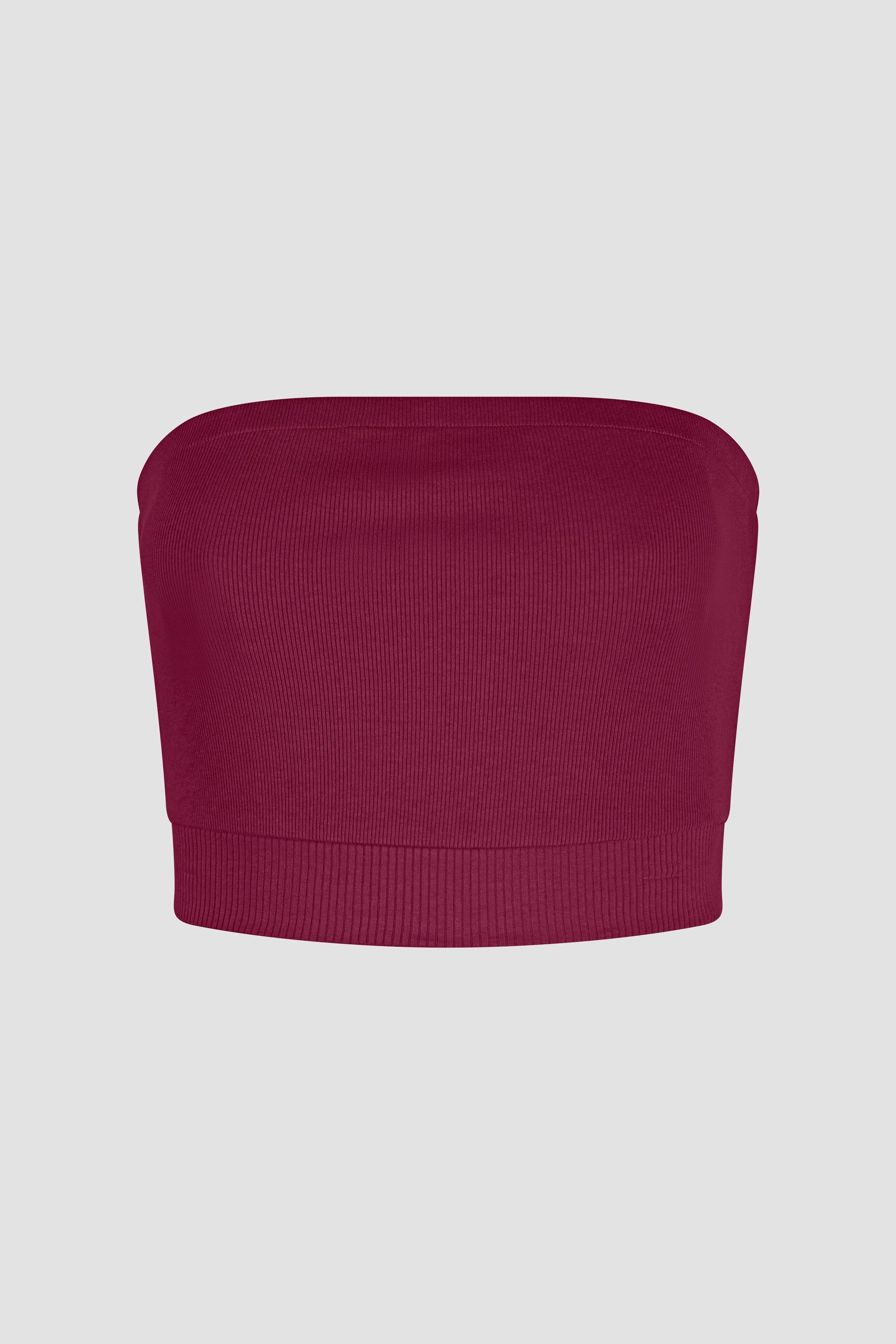 Ribbed Tube Crop Top