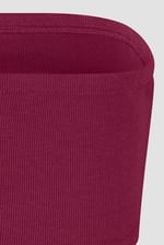 Ribbed Tube Crop Top