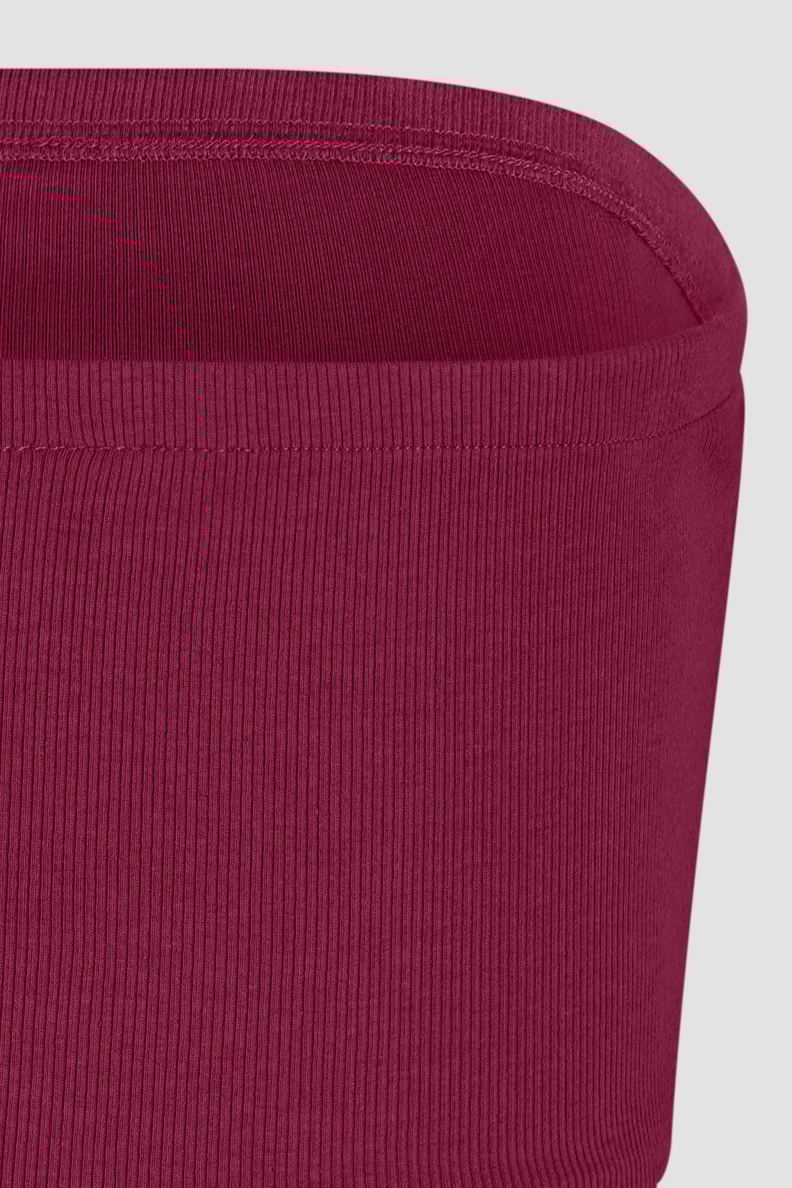 Ribbed Tube Crop Top