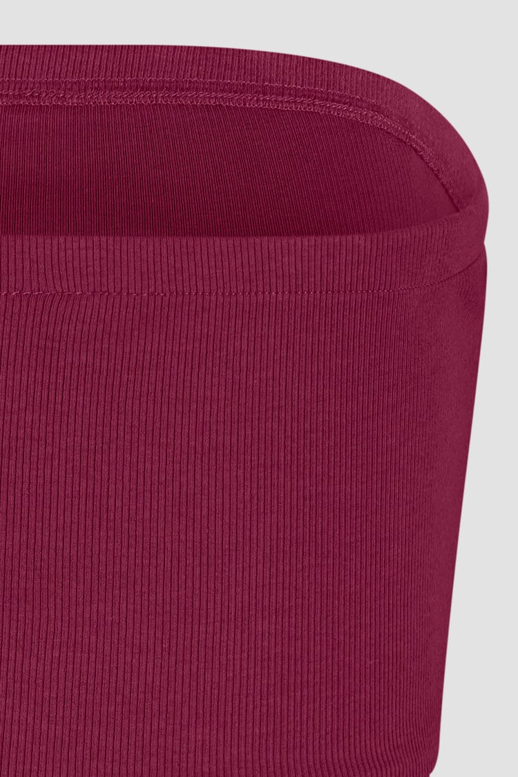 Ribbed Tube Crop Top