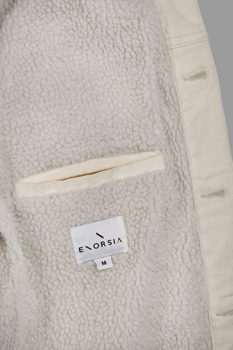 Men's Borg Lined Denim Jacket