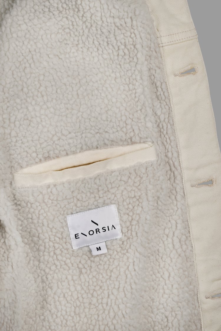 Men's Borg Lined Denim Jacket