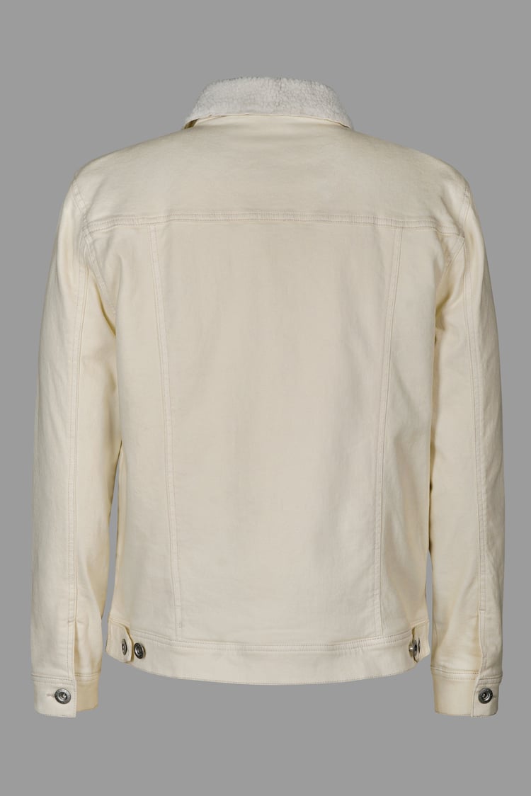 Men's Borg Lined Denim Jacket