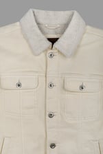 Men's Borg Lined Denim Jacket