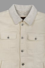 Men's Borg Lined Denim Jacket