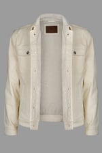 Men's Borg Lined Denim Jacket