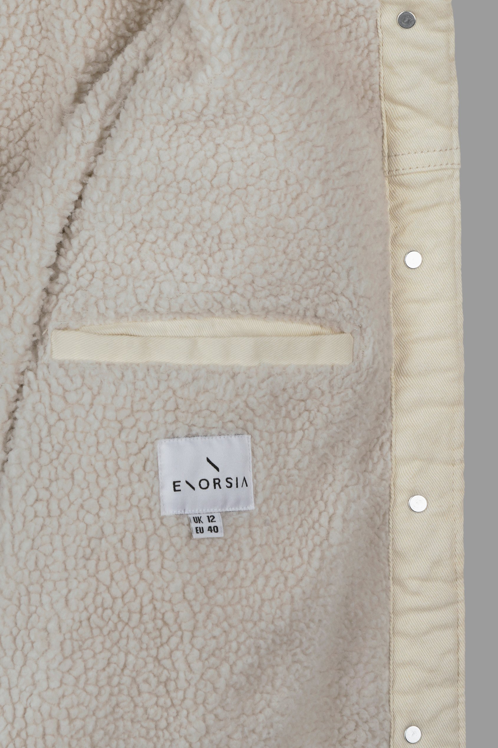 Women's Borg Lined Denim Jacket