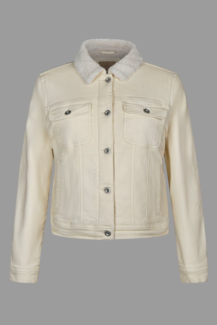 Women's Borg Lined Denim Jacket