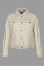 Women's Borg Lined Denim Jacket