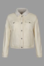 Women's Borg Lined Denim Jacket