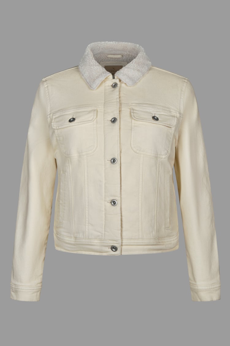 Women's Borg Lined Denim Jacket