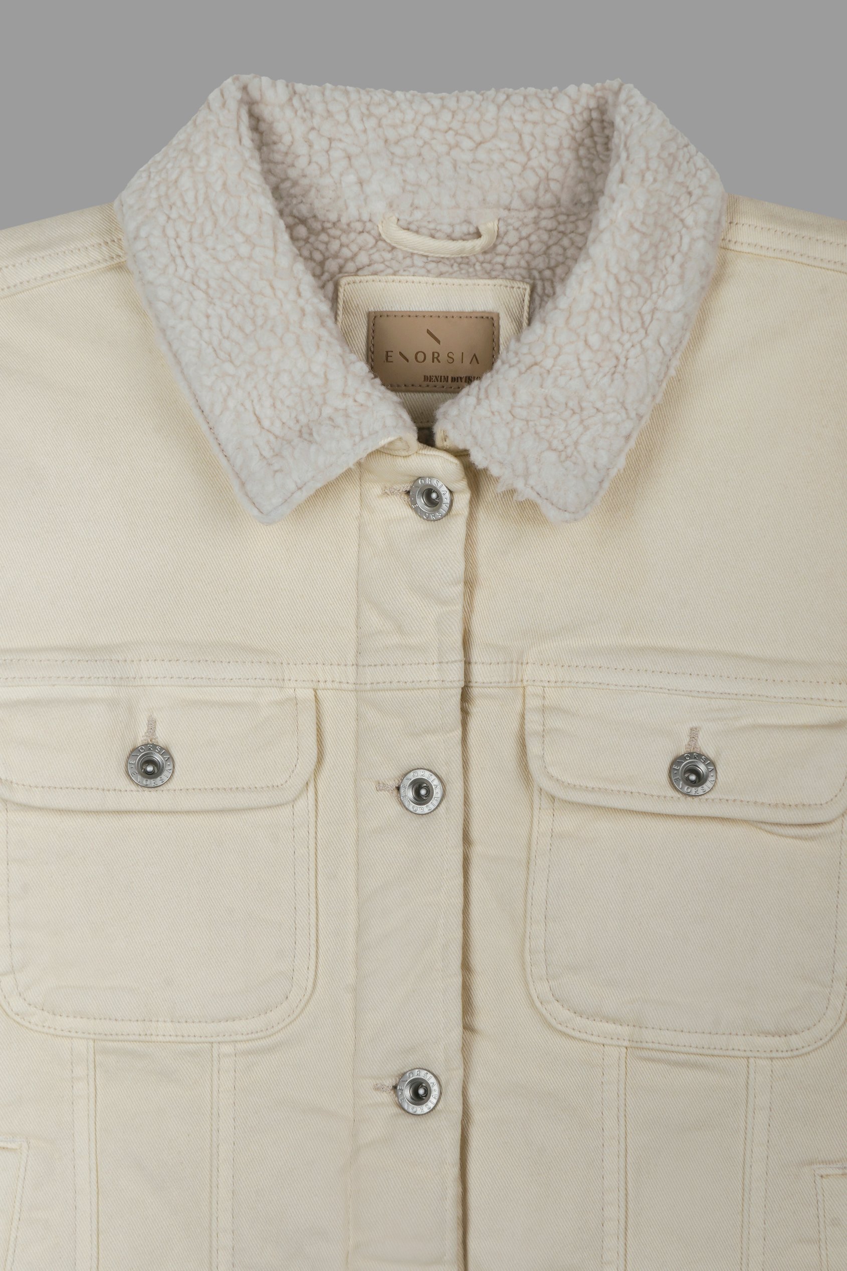 Women's Borg Lined Denim Jacket