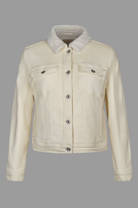 Women's Borg Lined Denim Jacket