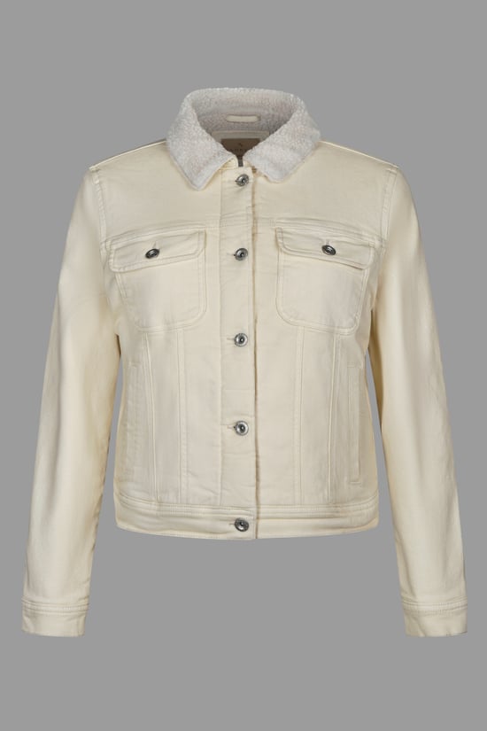 Women's Borg Lined Denim Jacket