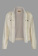 Women's Borg Lined Denim Jacket