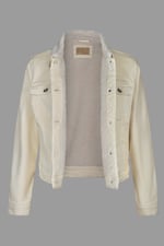 Women's Borg Lined Denim Jacket