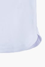 Women's Contrast Collar Jersey Polo Shirt