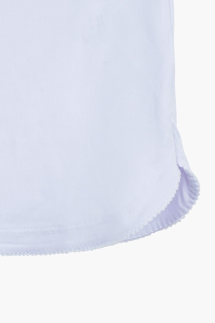 Women's Contrast Collar Jersey Polo Shirt