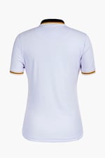 Women's Contrast Collar Jersey Polo Shirt