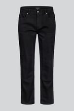 Mens Straight Leg Black Denim