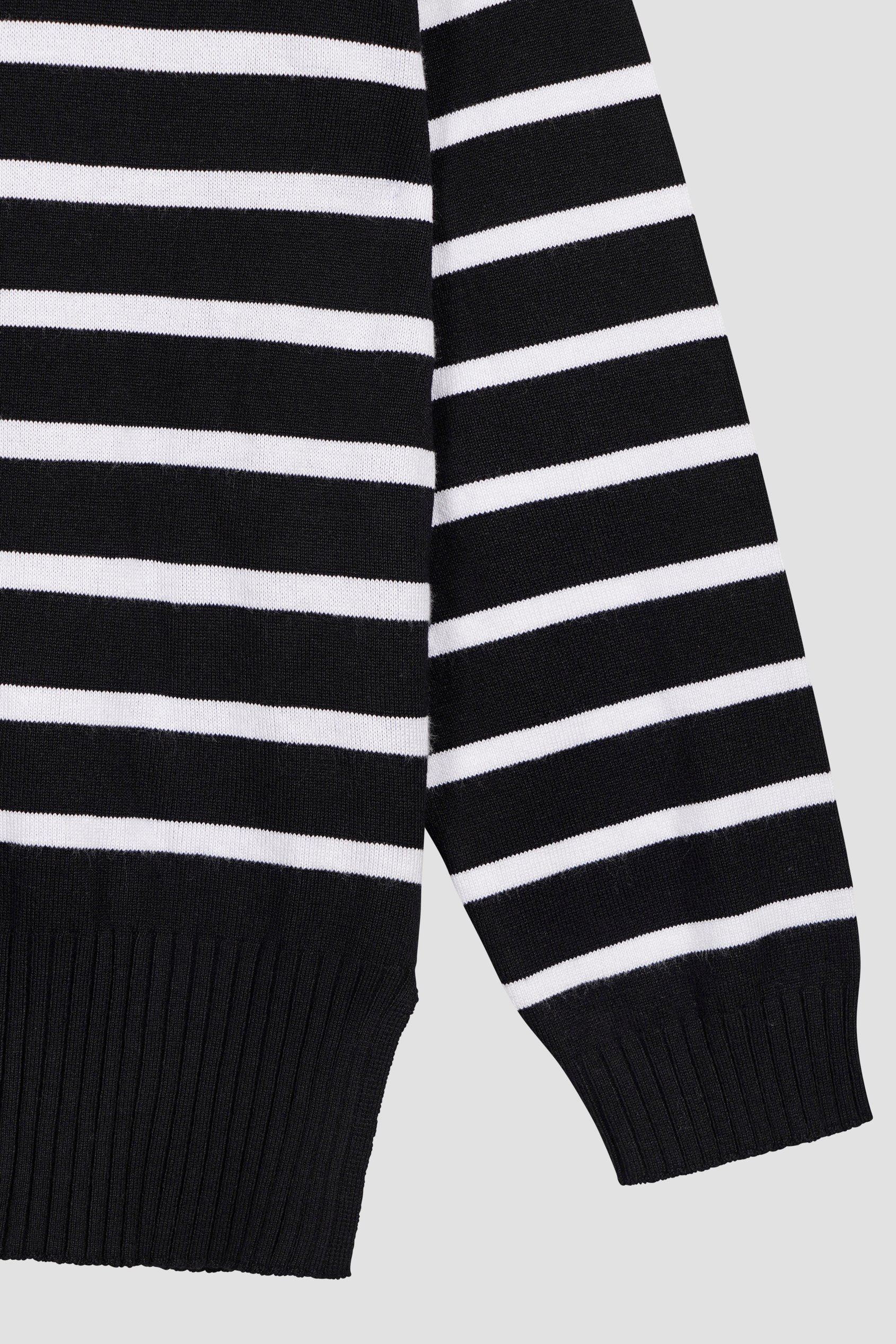 Women's Open Collar Knitted Jumper