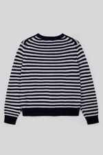 Classic Striped Kinitted Cardigan